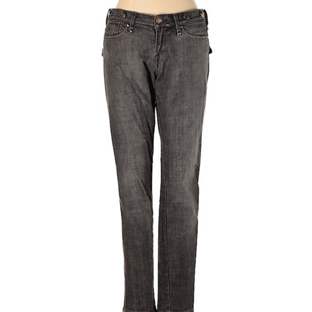 J. Lindeberg Denim 25 Kate grey wash skinny‎ mid rise  cotton blend jeans